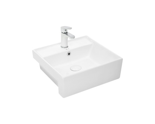 WW DEILBACH 4010 Раковина врезная 410х410х150 белый глянец