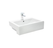 WW DEILBACH 4012 Раковина врезная 520х430х160 белый глянец