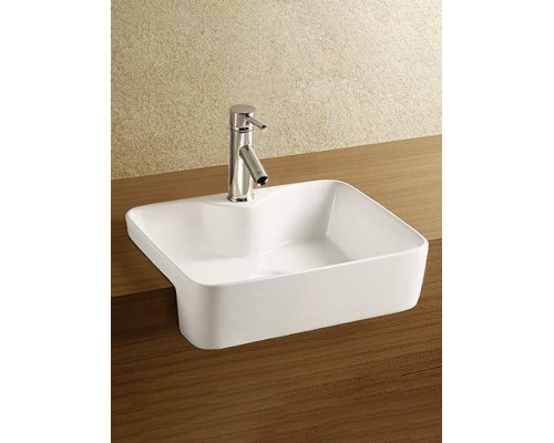 WW DEILBACH 4014 Раковина врезная 480х370х130 белый глянец