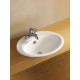 WW DEILBACH 6002 Раковина врезная 550х470х200 белый глянец