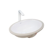 WW DEILBACH 6005 Раковина врезная 510х390х200 белый глянец