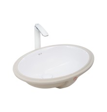 WW DEILBACH 6005 Раковина врезная 510х390х200 белый глянец