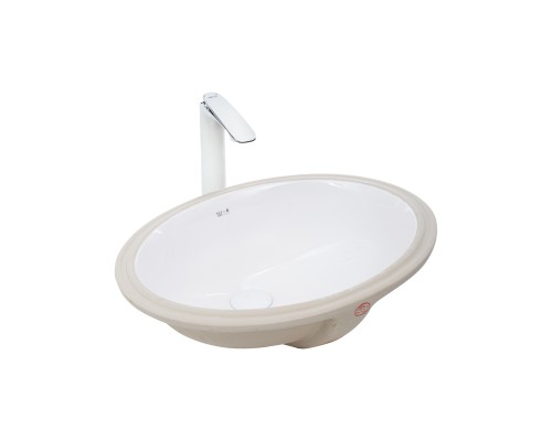WW DEILBACH 6005 Раковина врезная 510х390х200 белый глянец