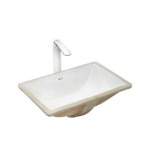 WW DEILBACH 6007 Раковина врезная 460х330х180 белый глянец