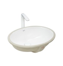 WW DEILBACH 6021 Раковина врезная 490х415х190 фаянс белый глянец