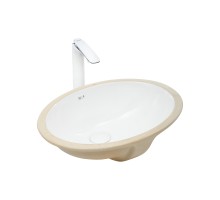 WW DEILBACH 6022 Раковина врезная 470х390х190 фаянс белый глянец