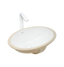 WW DEILBACH 6022 Раковина врезная 470х390х190 фаянс белый глянец