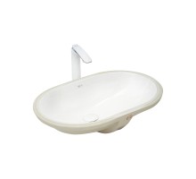 WW DEILBACH 6030 Раковина врезная 585х395х195 фаянс белый глянец