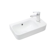 WW AISBACH 5117 R Раковина подвесная 450х260х155 белый глянец, правый