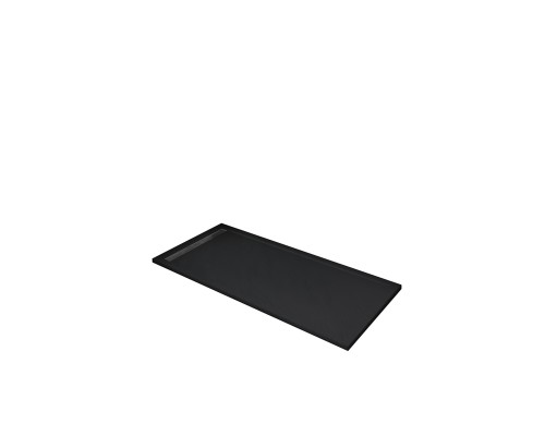 Душевой поддон с сифоном  WeltWasser TRS 14090 STONE-BL Черный 1400х900х30 мм