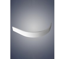 Экран для поддона полукруглый WW SKR12080-WT L/R 1180х780х100 мм  белый