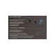 Экран для поддона прямоугольный WW SKS12090-BL 1180х880х100 мм черный