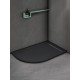  Экран для поддона полукруглый WW SKR12090-BL L/R 1180х780х100 мм