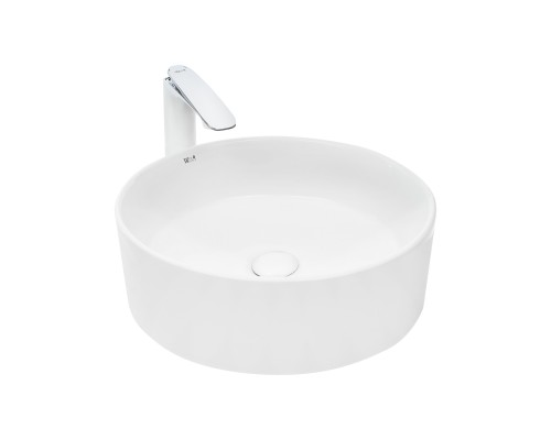 WW ELBACH 3069 Раковина накладная 470х470х165 белый глянец