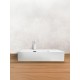 WW ELBACH 2223 L Раковина накладная 605х430х125 санфаянс белый глянец