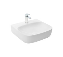 WW ELBACH 2237 Раковина накладная 495х445х150 санфаянс белый глянец