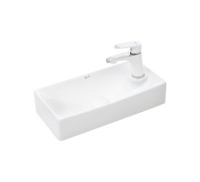 WW AISBACH 5112 Раковина подвесная 445х215х95 белый глянец
