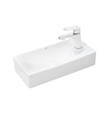 WW AISBACH 5112 Раковина подвесная 445х215х95 белый глянец