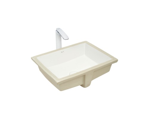 WW DEILBACH 6068 Раковина врезная 495х390х170 санфаянс белый глянец