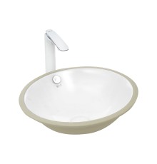 WW DEILBACH 6028 Раковина врезная 430х430х165 санфаянс белый глянец