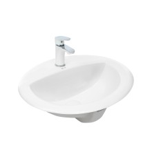 WW DEILBACH 6001 Раковина врезная 510х425х180 белый глянец