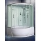 Душевая кабина Weltwasser  Emmer 120x120 см – с поддоном, глубокий поддон, стекло прозрачное, профиль хром матовый