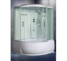 Душевая кабина Weltwasser  Emmer 135x135 см – с поддоном, глубокий поддон, стекло прозрачное, профиль хром