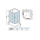 Душевая кабина Weltwasser  Emmer 150x150 см – с поддоном, глубокий поддон, стекло прозрачное, профиль хром матовый