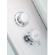 Душевая кабина Weltwasser  Emmer 150x85 см – с поддоном, глубокий поддон, стекло прозрачное, профиль хром матовый