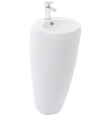 WW LEERBACH 3838 GL-WT Раковина напольная. 380х380х830 мм