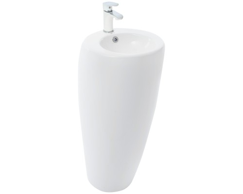 WW LEERBACH 3838 GL-WT Раковина напольная. 380х380х830 мм