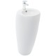 WW LEERBACH 3838 GL-WT Раковина напольная. 380х380х830 мм