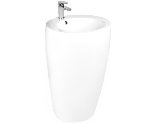 WW LEERBACH 3838 GL-WT Раковина напольная. 380х380х830 мм
