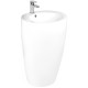 WW LEERBACH 3838 GL-WT Раковина напольная. 380х380х830 мм