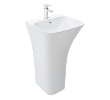 WW LEERBACH 4543 GL-WT Раковина напольная. 450х435х835 мм