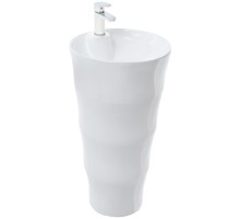 WW LEERBACH 4242 GL-WT Раковина напольная. 420х420х830 мм