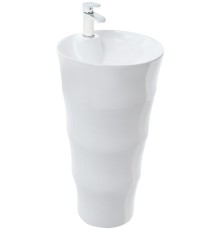 WW LEERBACH 4242 GL-WT Раковина напольная. 420х420х830 мм