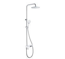 Душевая система WeltWasser механическая хром/черный DP 1020 BL I 10000005719