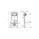 Инсталляция для унитазов WeltWasser WW Amberg 506 ST без кнопки 10000005989