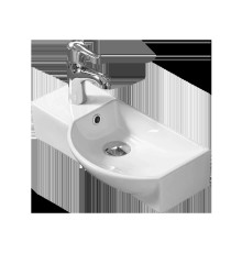 WW AISBACH 7950 GL-WT L Раковина подвесная (глянцевая белая) 505х235х125 мм