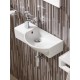 WW AISBACH 7950 GL-WT L Раковина подвесная (глянцевая белая) 505х235х125 мм
