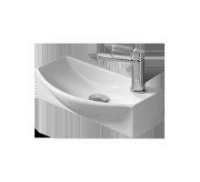 WW AISBACH 7946 GL-WT R Раковина подвесная (глянцевая белая) 455х220х130 мм