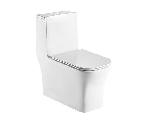 WW GLANBACH 001 GL-WT Унитаз моноблок, белый глянцевый