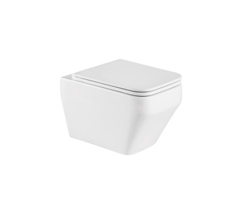 Подвесной унитаз WeltWasser Hofbach 041 GL-WT 540х370х360 мм