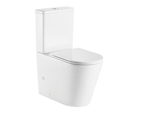 Weltwasser SALZBACH 001 GL-WT Унитаз компакт белый глянец напольный