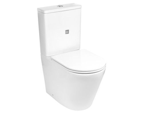 Weltwasser SALZBACH 001 GL-WT Унитаз компакт белый глянец напольный