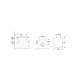 Унитаз подвесной WeltWasser Gelbach 043 GL-BL 