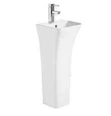 WW LEERBACH 3434 GL-WT Раковина напольная. 340х340х835 мм