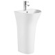 WW LEERBACH 4842 GL-WT Раковина напольная. 480х420х835 мм