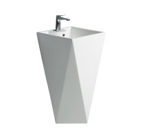 WW LEERBACH 460 GL-WT Раковина напольная. 460х460х820 мм